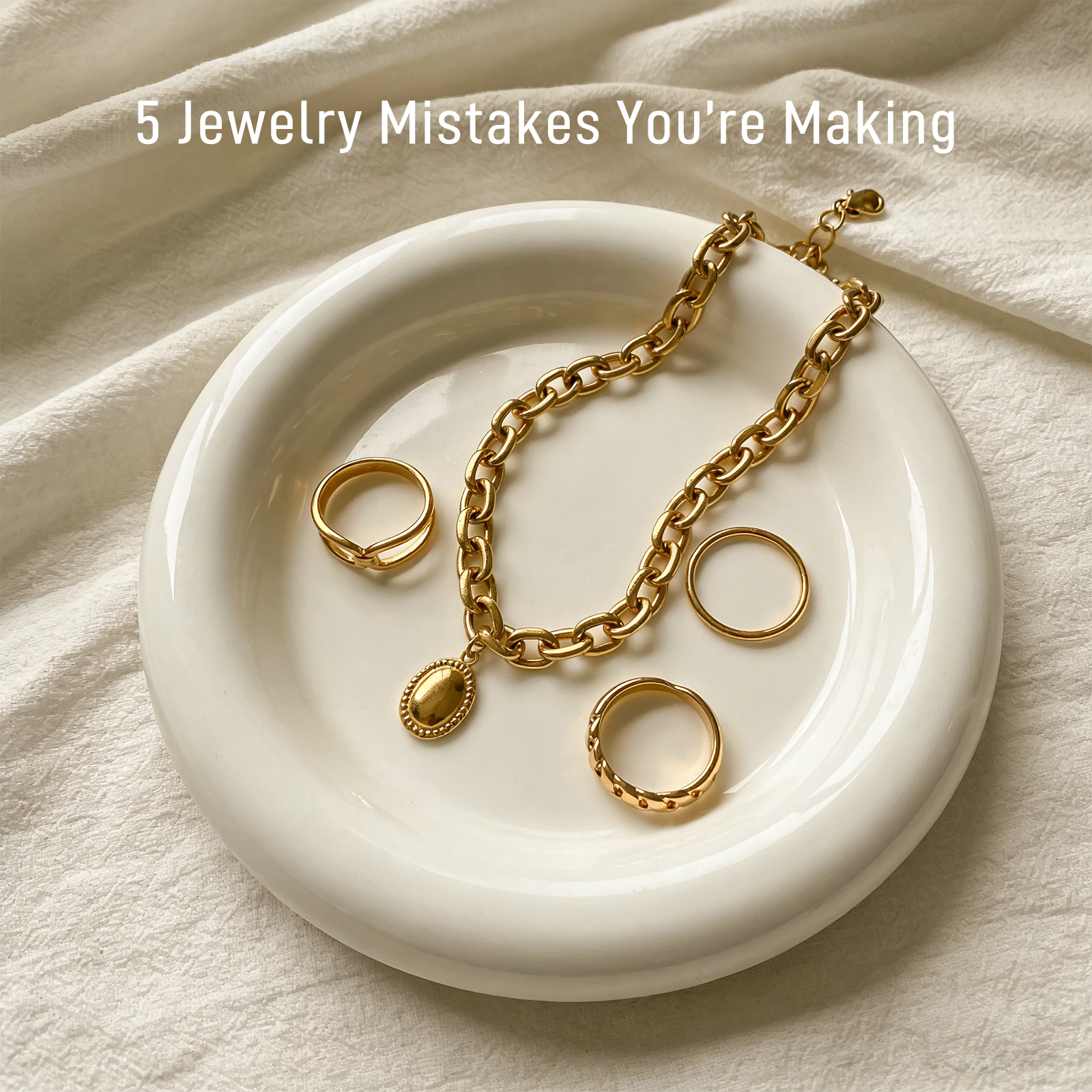 5 Common Jewelry Mistakes You’re Making (And How Lolalet Jewelry Organizers Can Help)