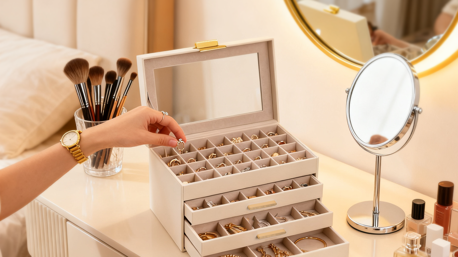 How to Organize Jewelry When You Have Too Much: 5 Practical Habits for Clutter-Free Jewelry Storage