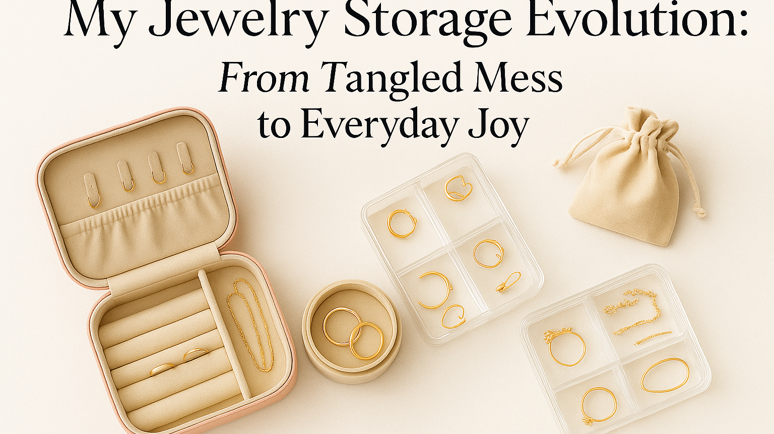 My Jewelry Storage Evolution: From Tangled Mess to Everyday Joy