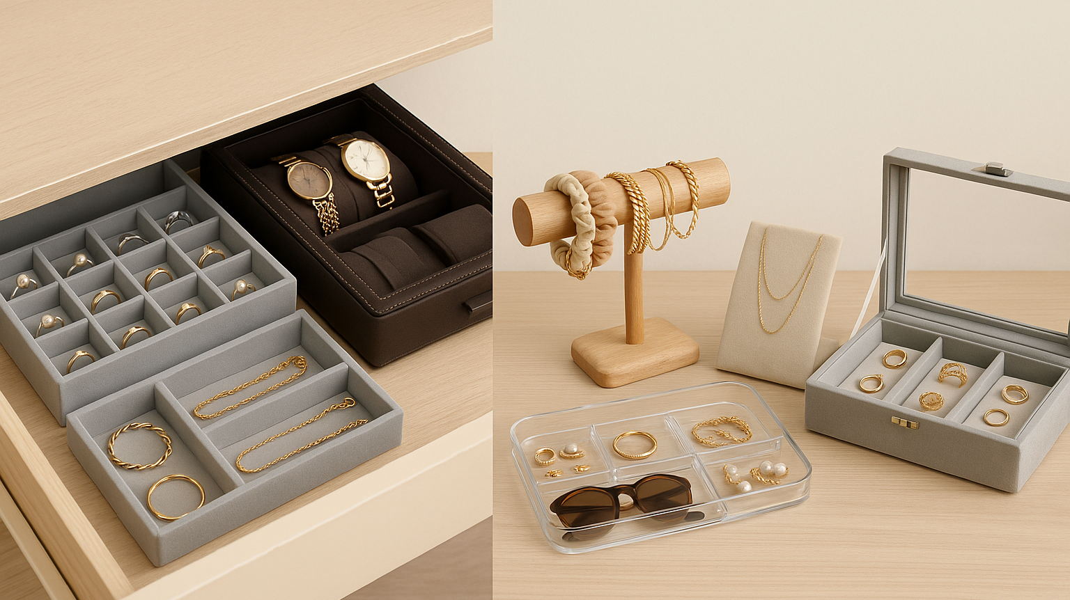 How to Store Jewelry at Home: Drawer vs Display Solutions That Work