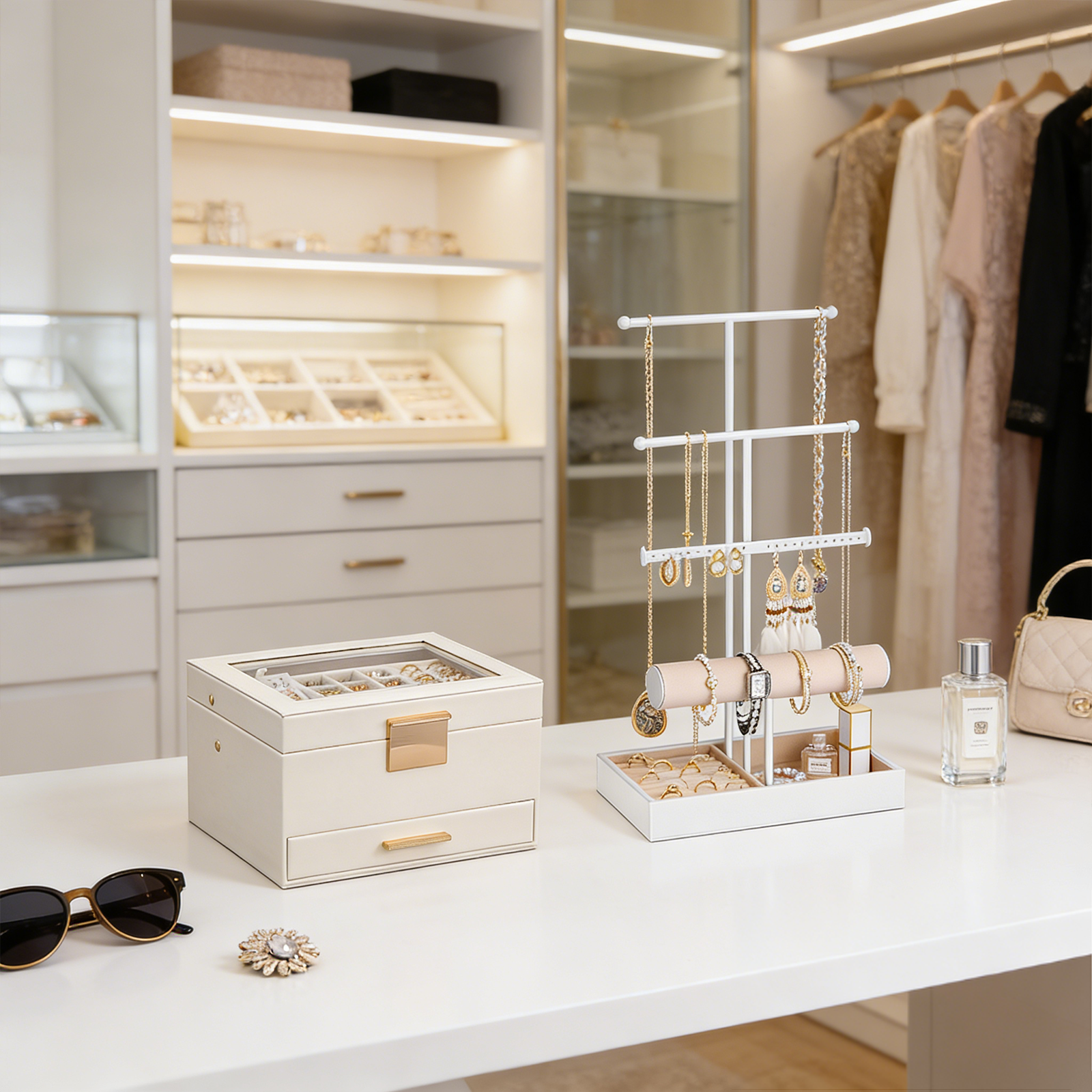 Wardrobe Makeover 2026: Jewelry Organizers for Tidy & Stylish Closets