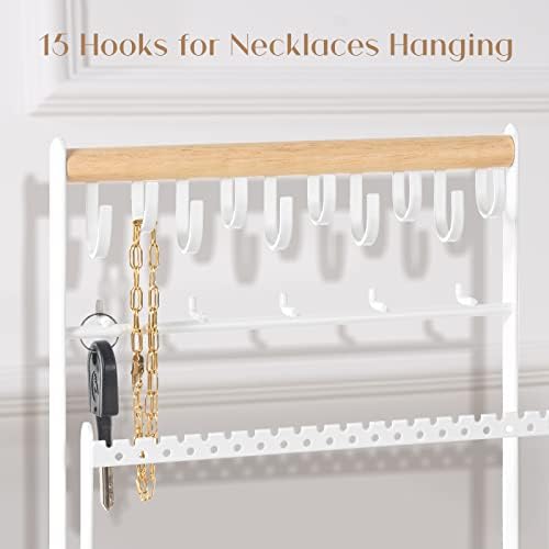 jewelry display stand white