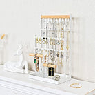 jewelry display stand white