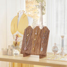 Wooden Necklace Display Stand for Retail