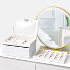 Stackable Jewelry Tray Boxes (5 Layers)
