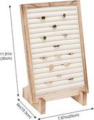 wooden rings jewelry stand for retail