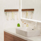 Wall Mount wooden Jewelry Organizer