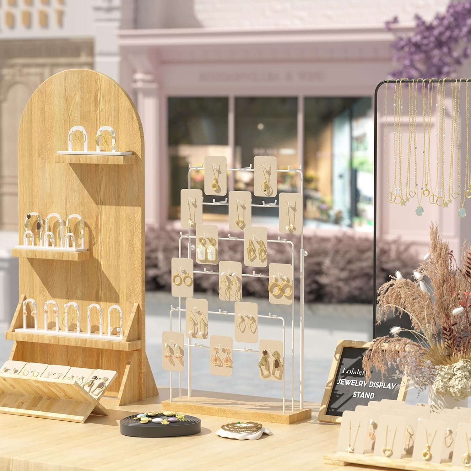 earrings jewelry stand for retail