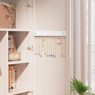 Wall Mount Wooden Necklace Organizer
