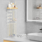 Wall Mount wooden Jewelry Organizer