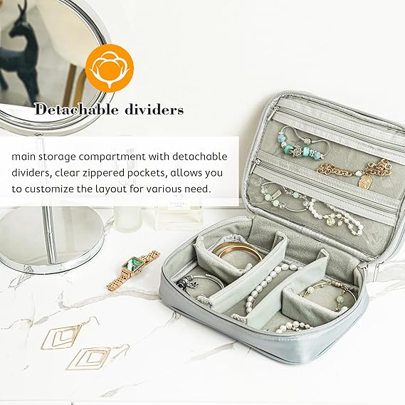 personalized travel jewelry box