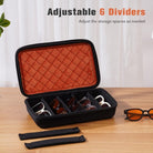 Portable Hard Shell Travel Sunglasses Organizer