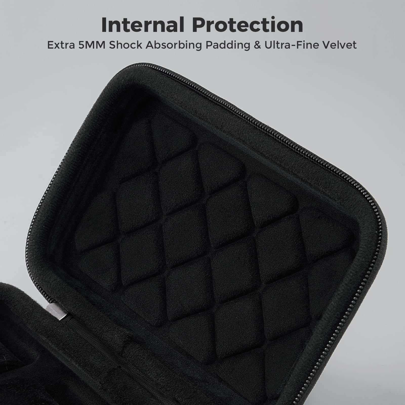 Portable EVA Hard Shell Watch Case for Travel