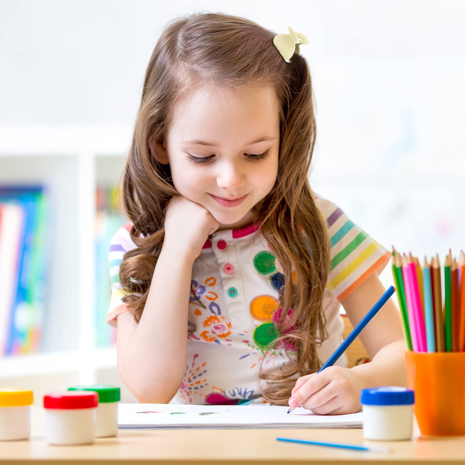 12-Pack Mini Cute Non-Slip Hair Claw Clips