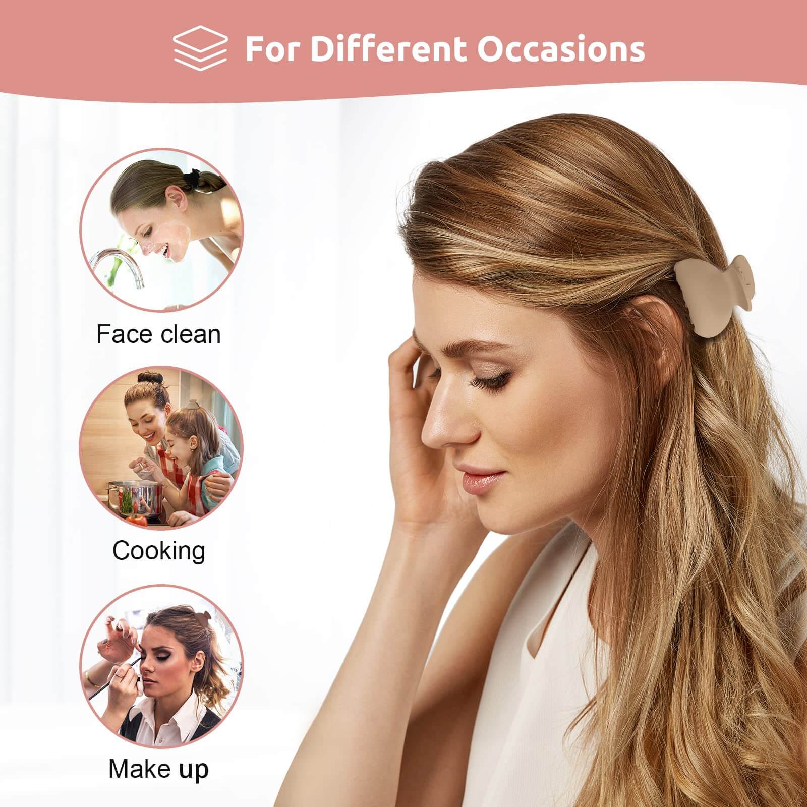 12-Pack Mini Cute Non-Slip Hair Claw Clips