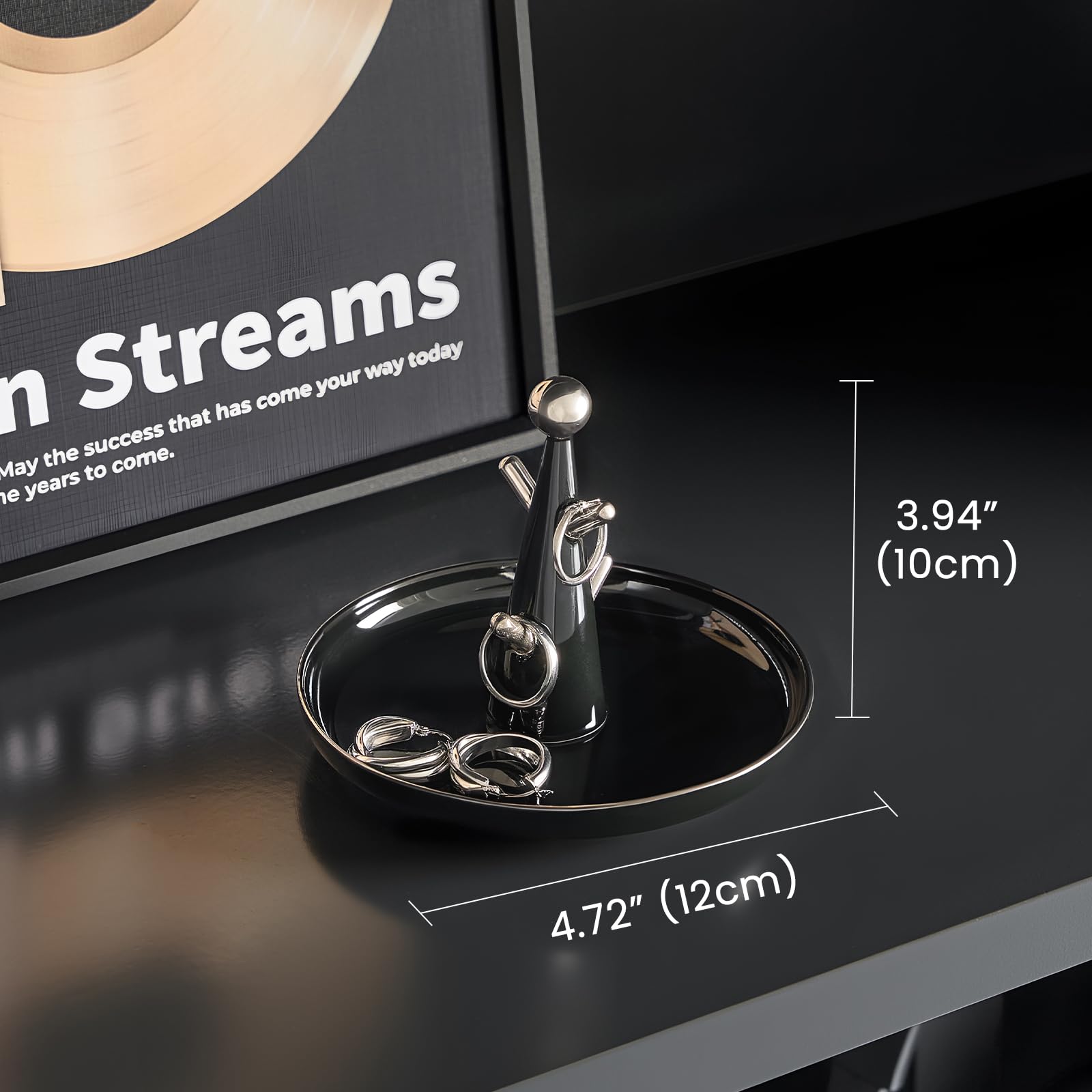 Ceramic Tree-shaped Trinket Tray