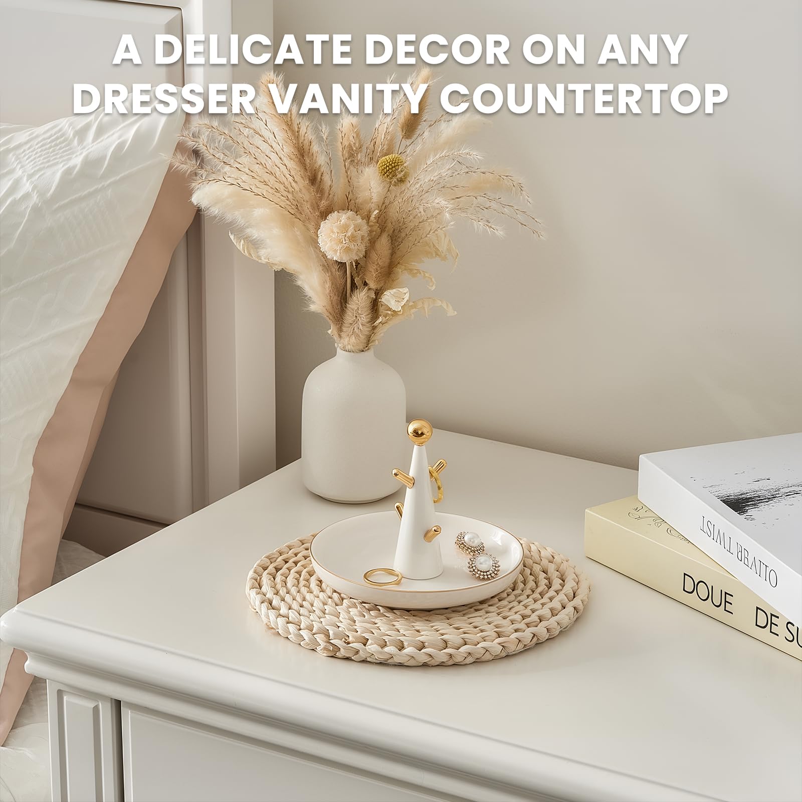 Ceramic Tree-shaped Trinket Tray