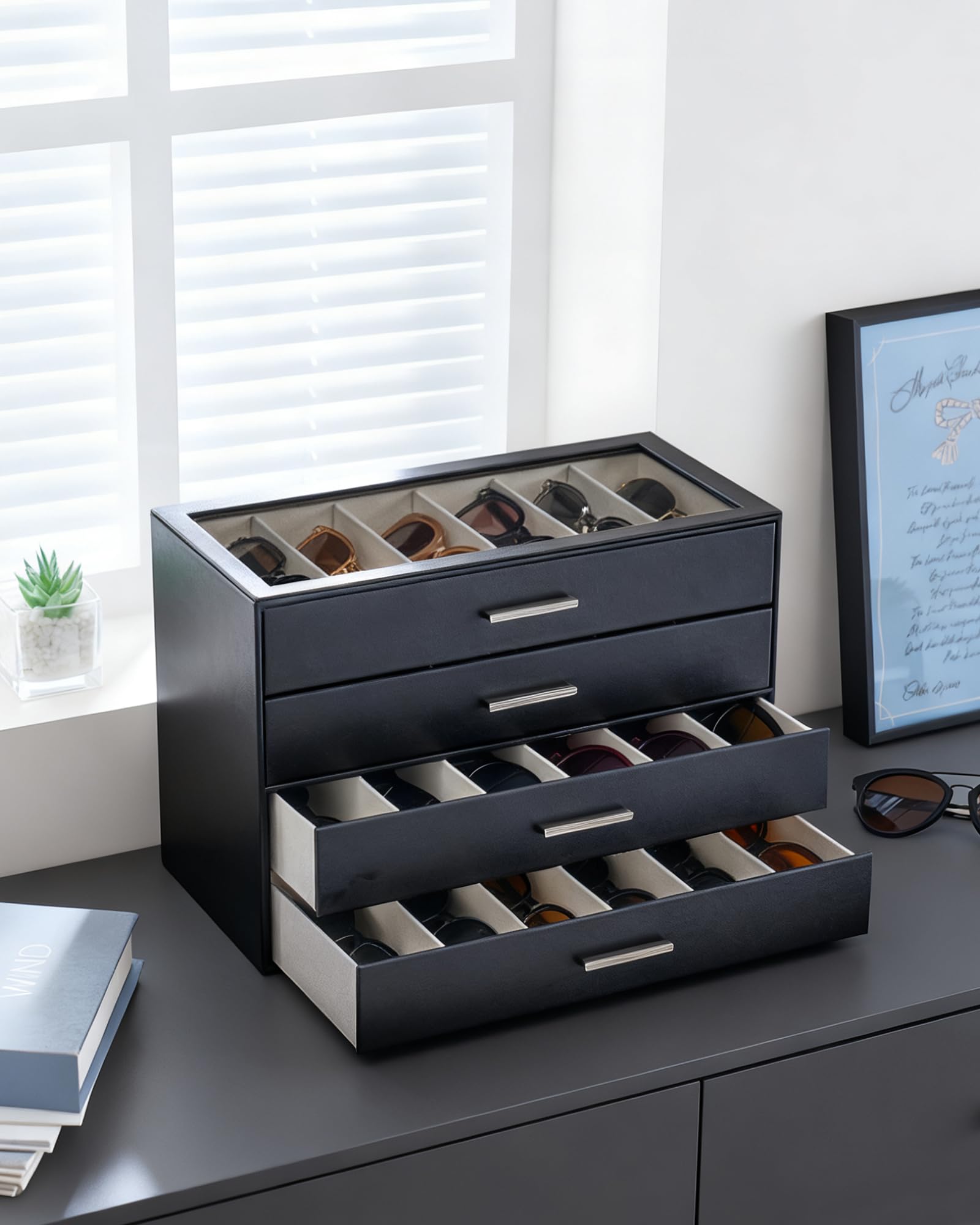 Glasses & Sunglasses Organizer Box