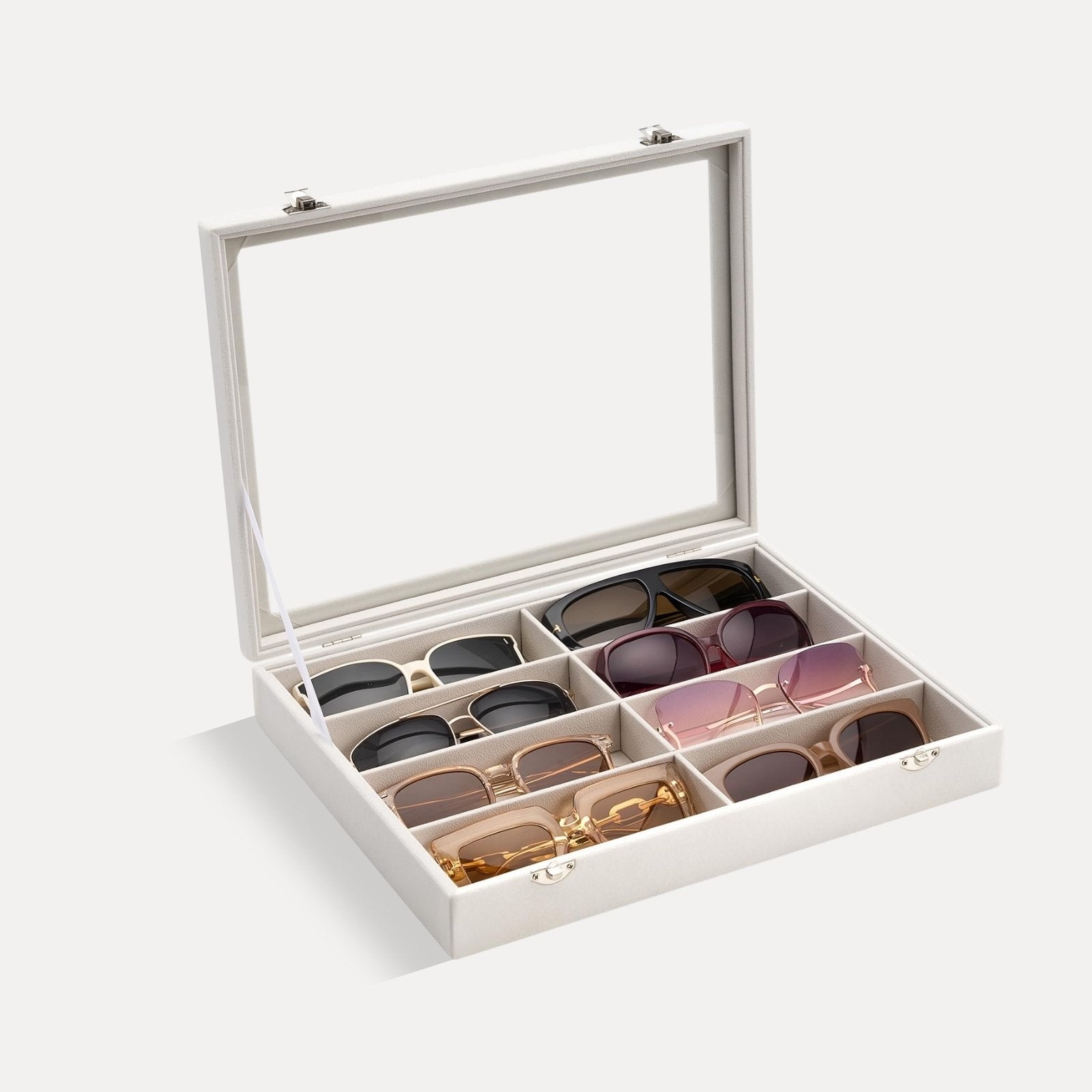 Velvet Sunglasses Organizer Tray