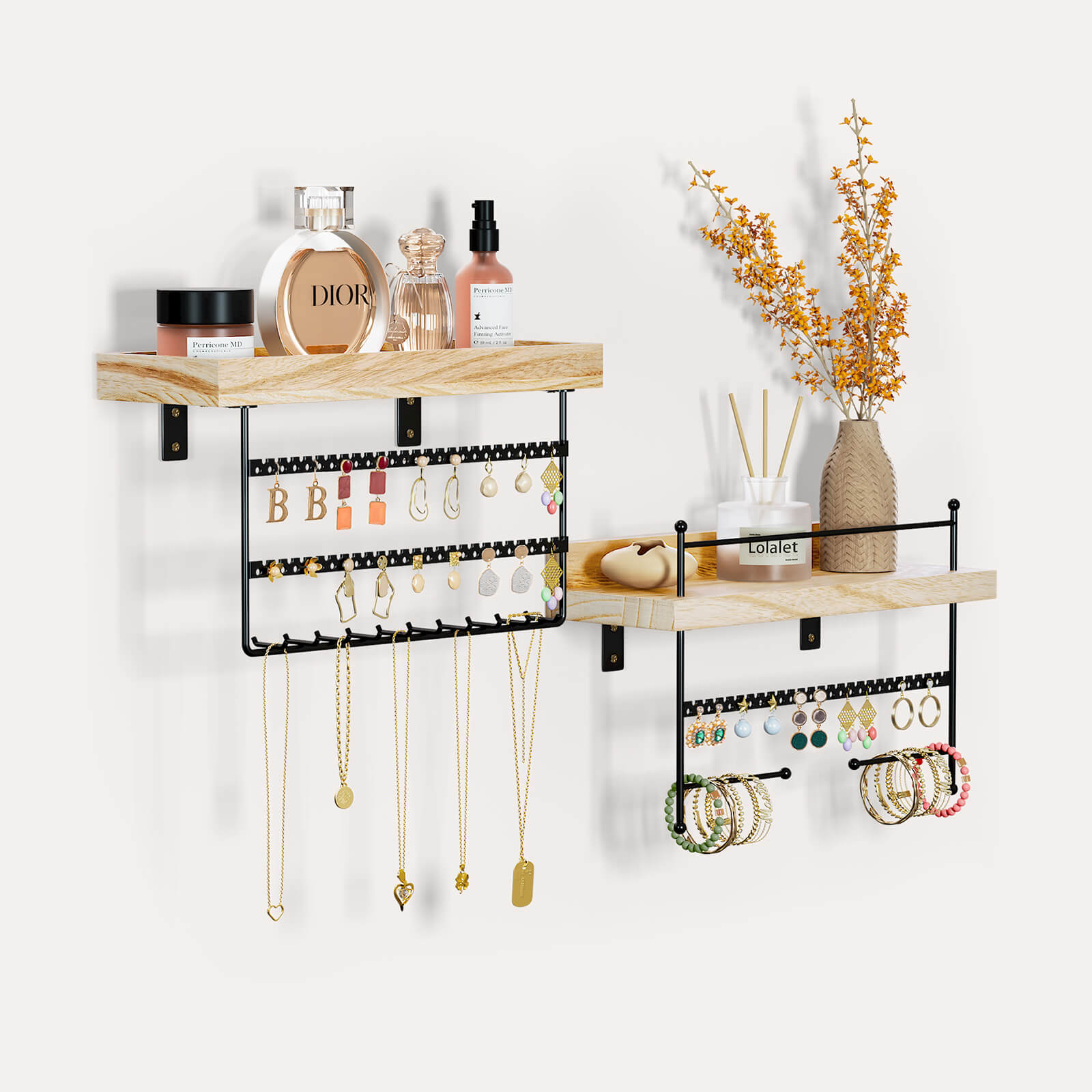 Wall Mount Jewelry Organizer