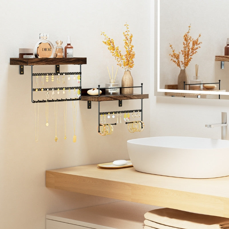 Wall Mount Jewelry Organizer