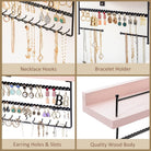 Wall Mount Jewelry Organizer