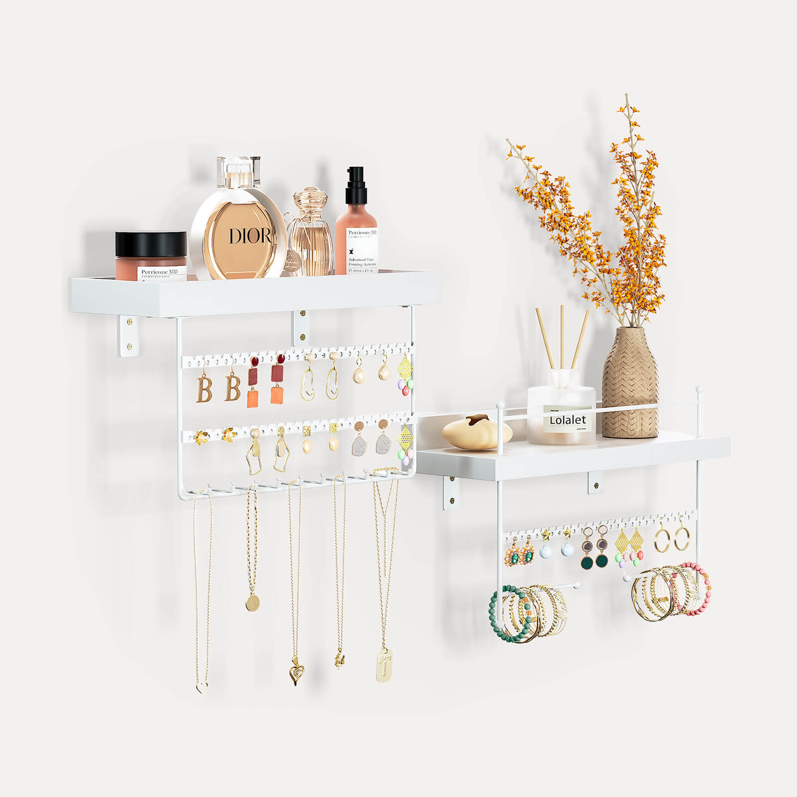 Wall Mount Jewelry Organizer