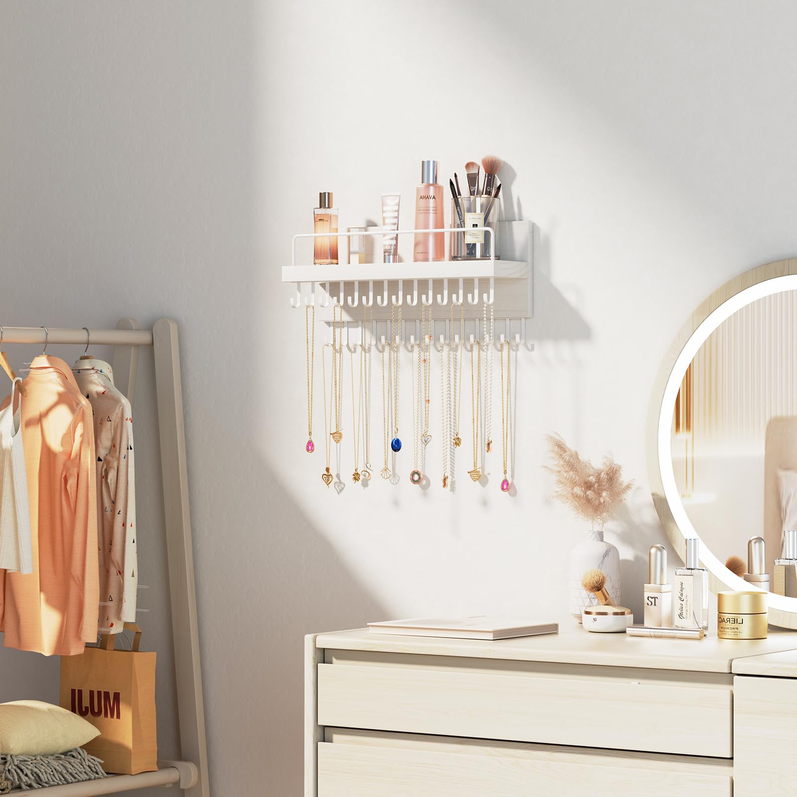 Wall Mounted Jewelry Organizer