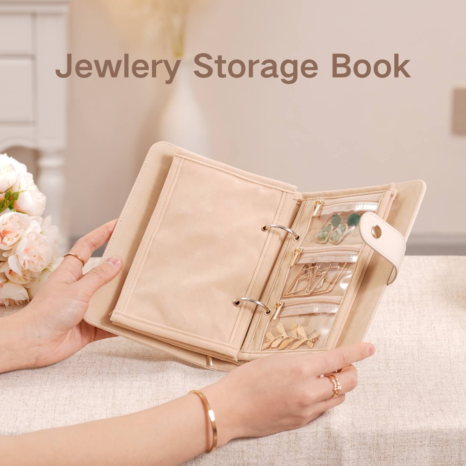 Travel Jewlery Storage Book