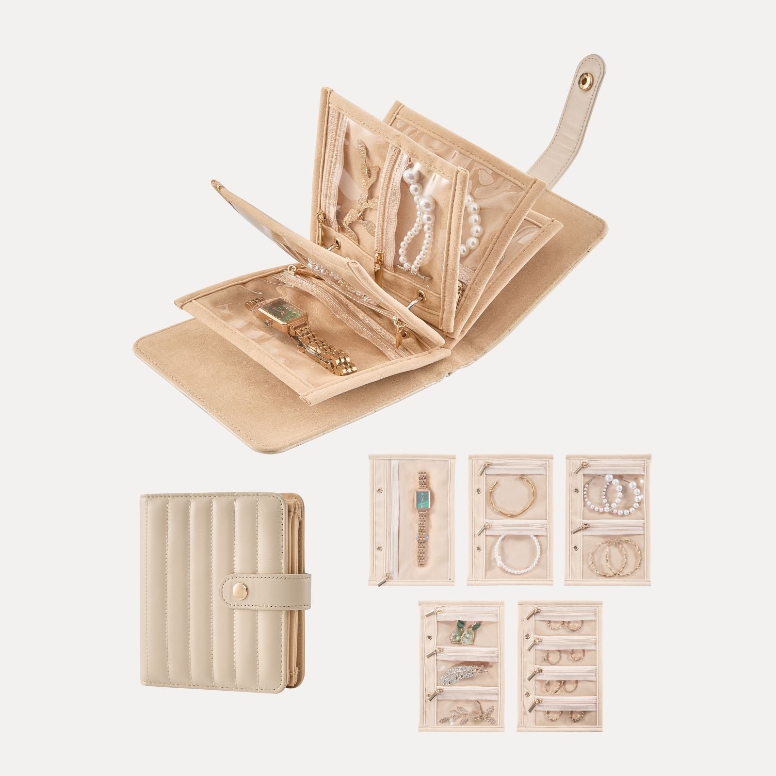 Travel Jewlery Storage Book