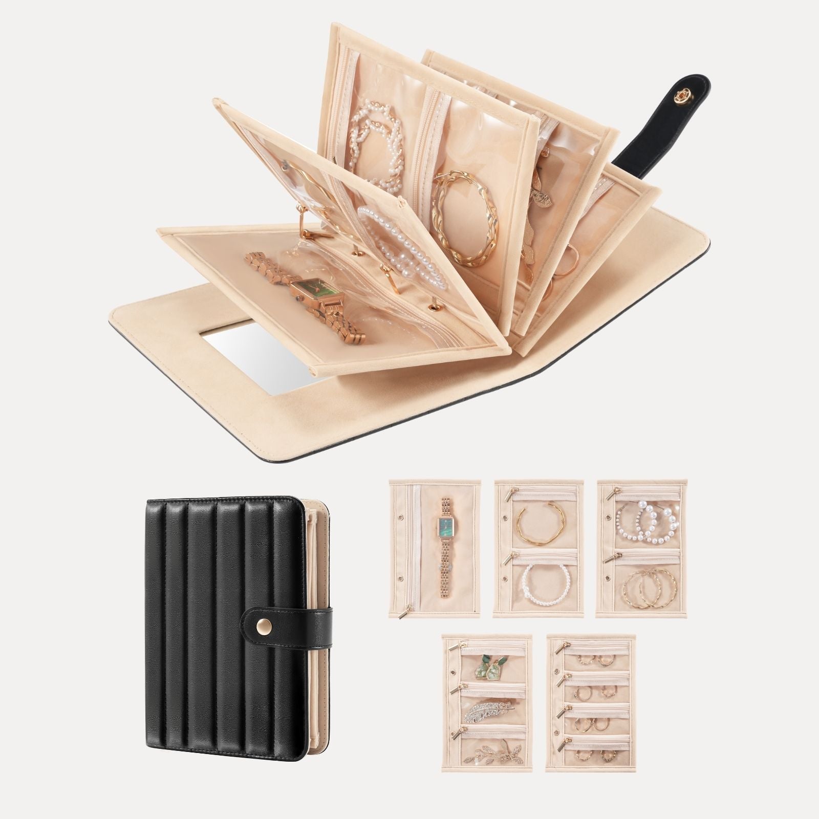 Travel Jewlery Storage Book