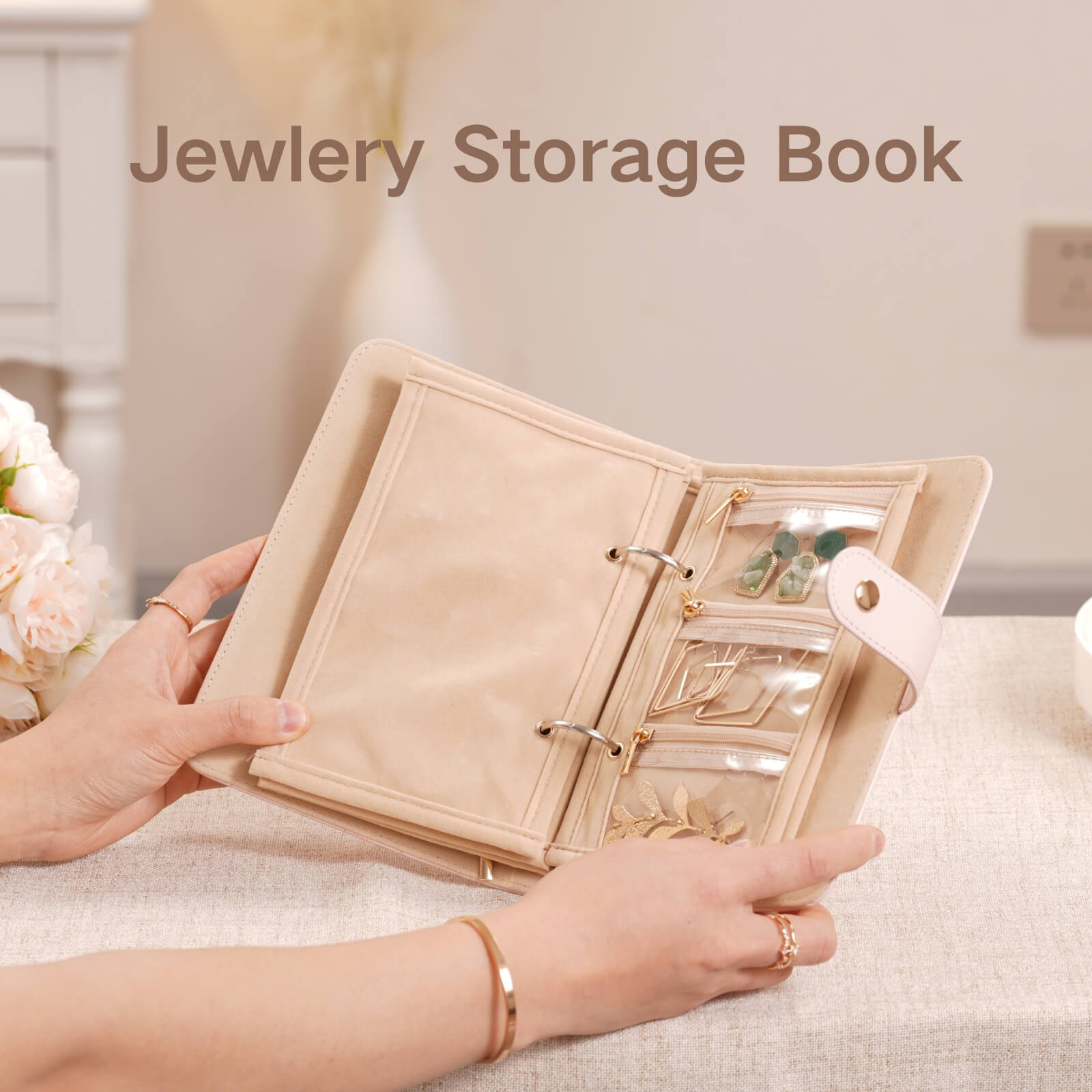 Travel Jewlery Storage Book