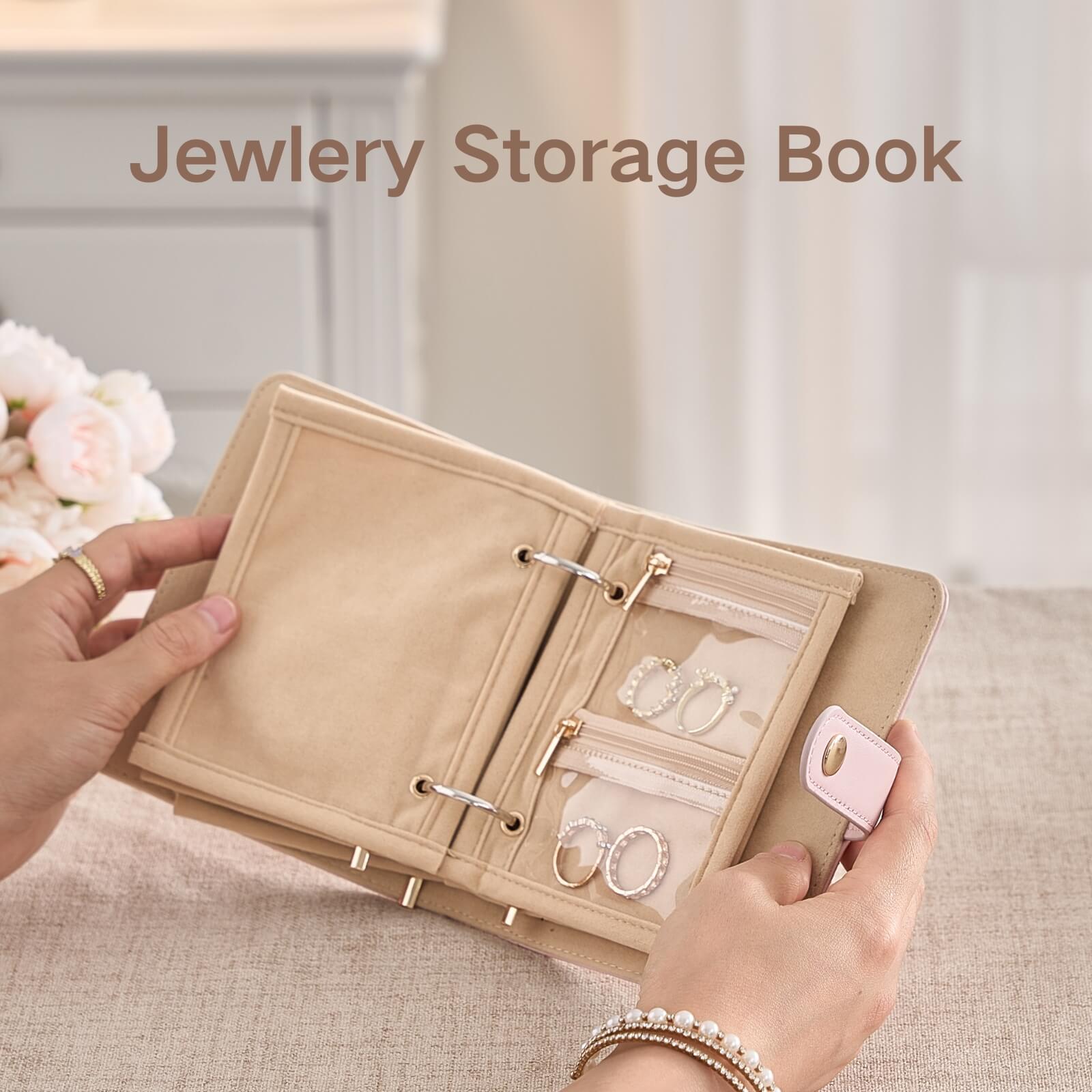 Travel Jewlery Storage Book