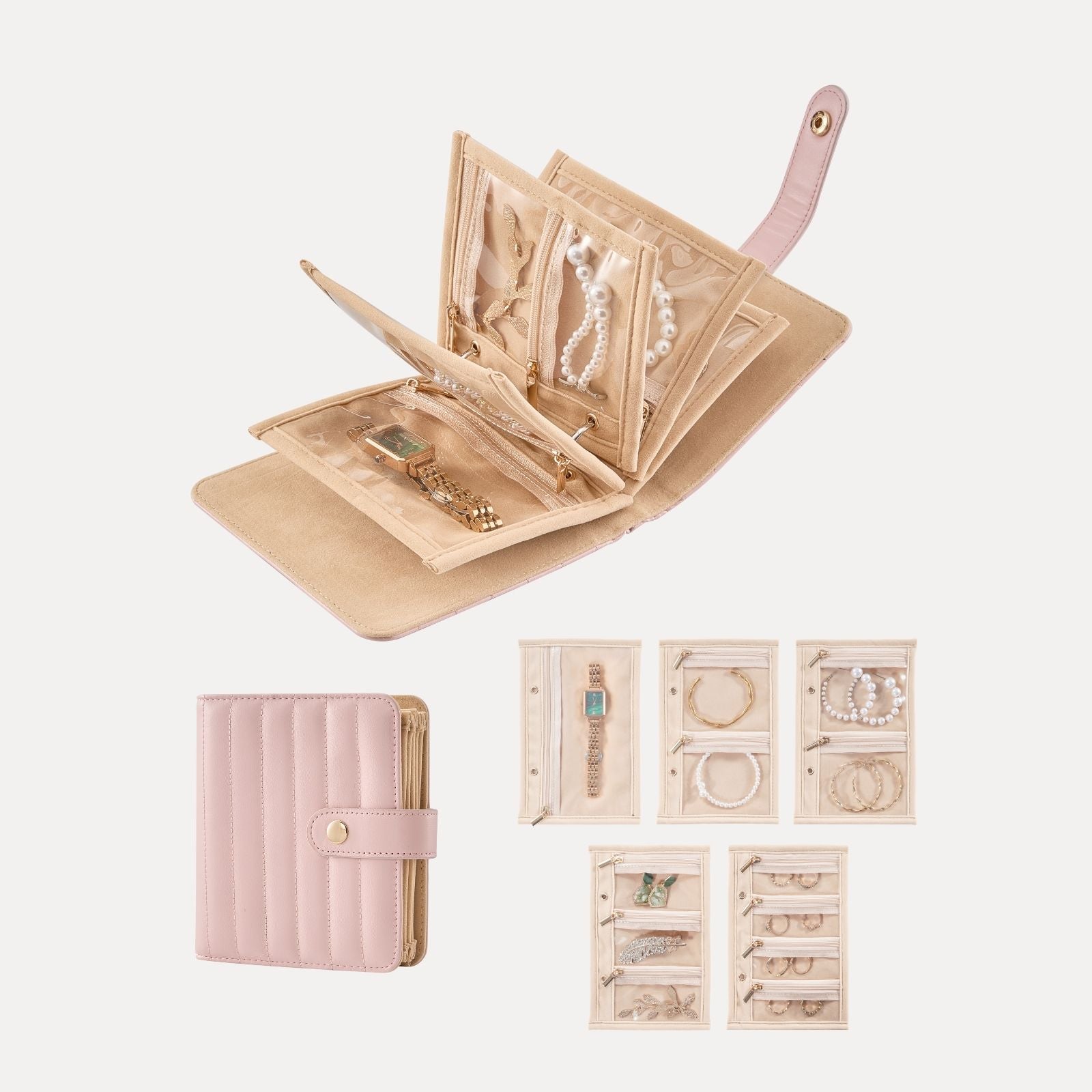 Travel Jewlery Storage Book