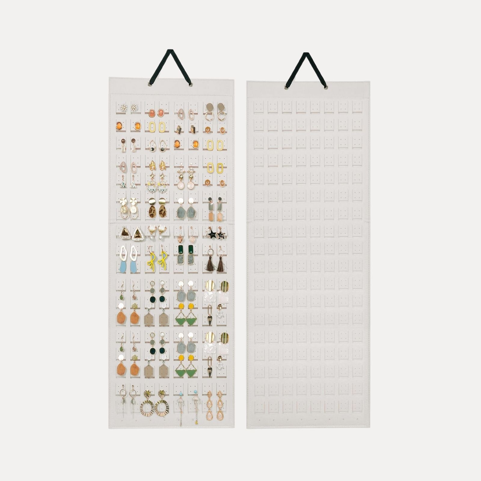 Felt Stud Hanging Earring Holder Organizer