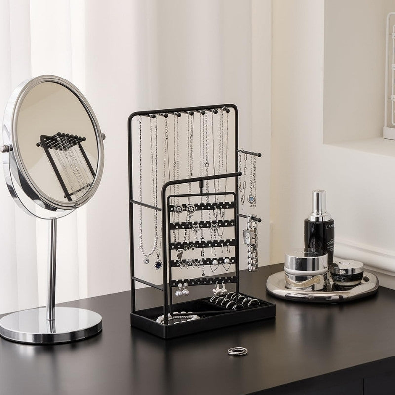 360° Rotating Jewelry Organizer Display Stand