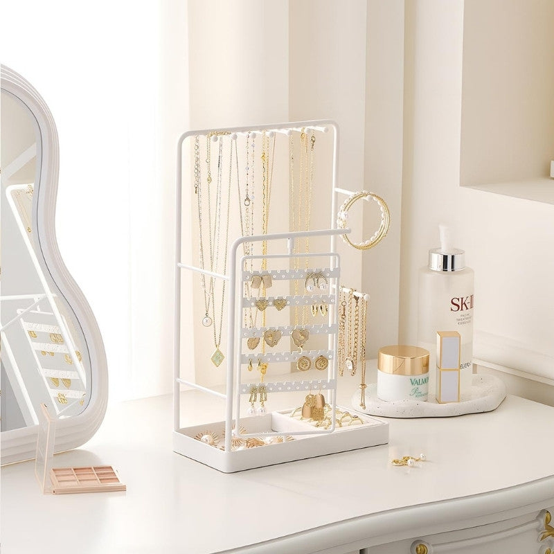360° Rotating Jewelry Organizer Display Stand