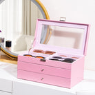 Leather Sunglasses Organizer Box