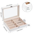 Leather Sunglasses Organizer Box