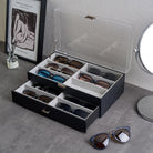 12 Slots Acrylic Clear Top Sunglass Organizer