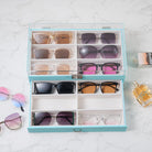 12 Slots Acrylic Clear Top Sunglass Organizer
