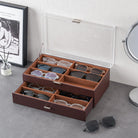 12 Slots Acrylic Clear Top Sunglass Organizer