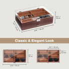 12 Slots Acrylic Clear Top Sunglass Organizer