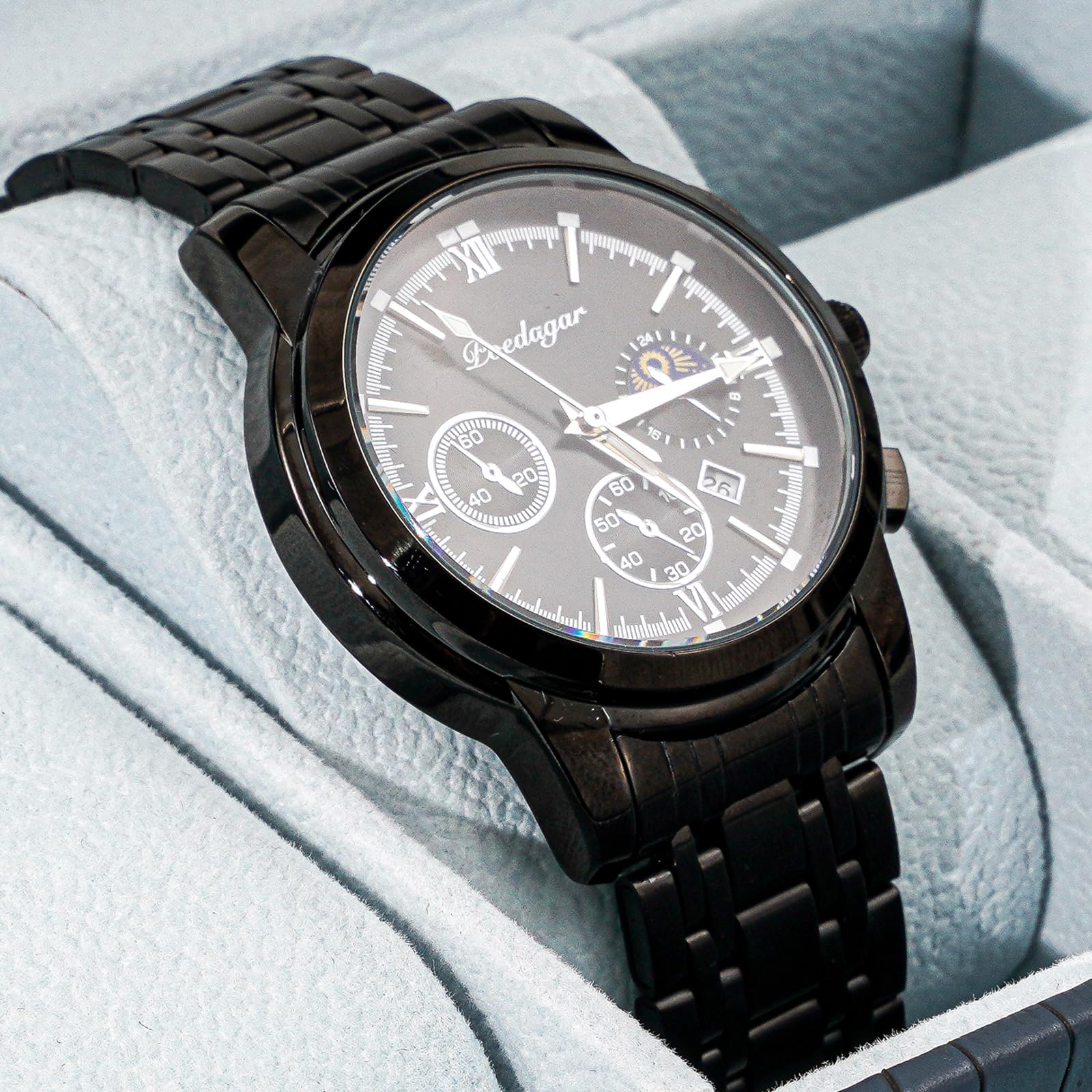 12-Slot Watch Box with Clear Display Window