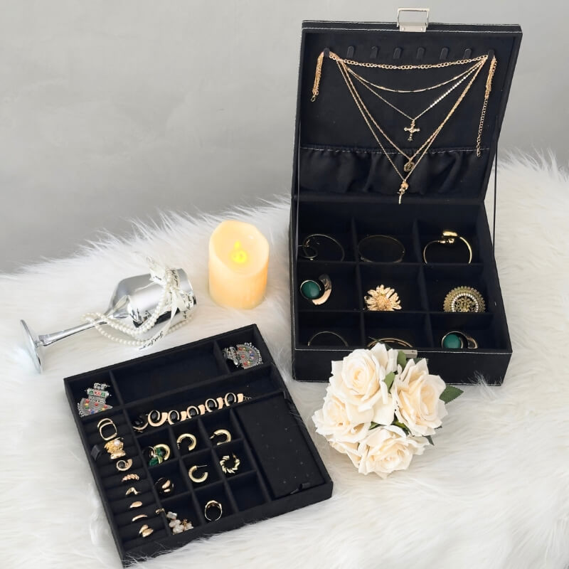 velvet jewelry box