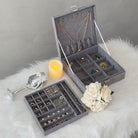velvet jewelry box