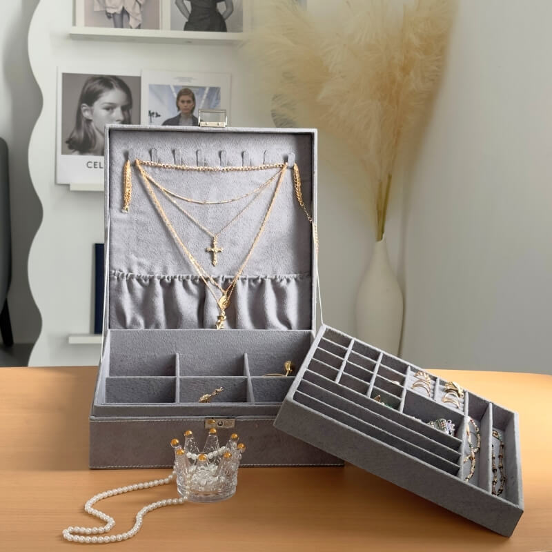 velvet jewelry box