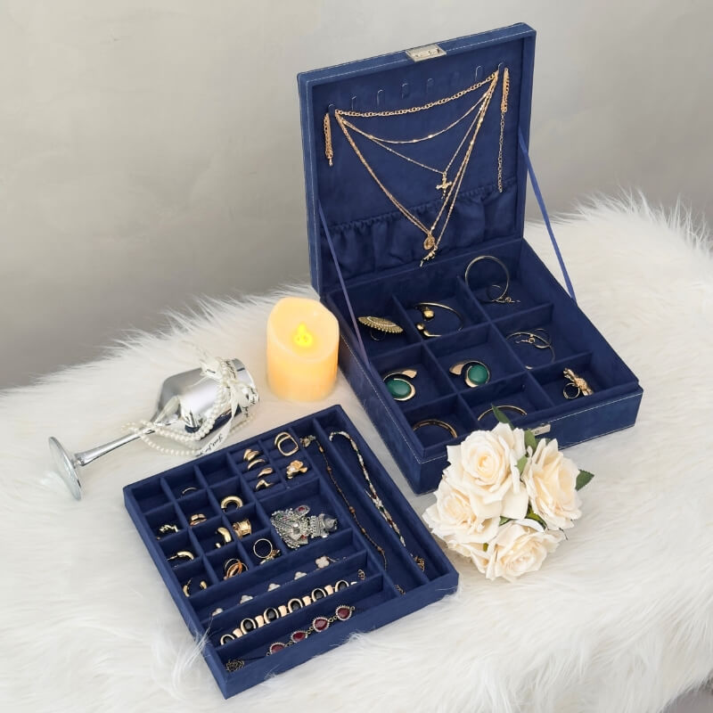 velvet jewelry box