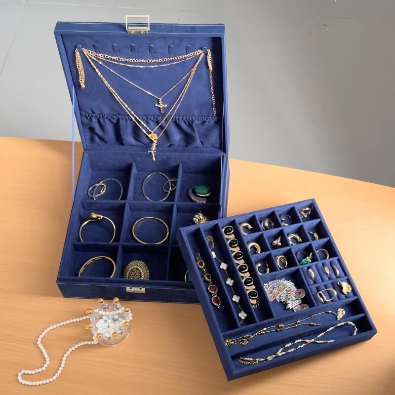 velvet jewelry box