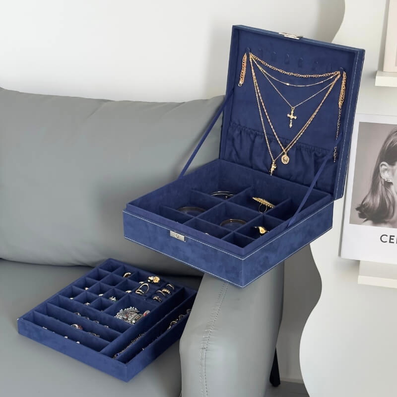velvet jewelry box